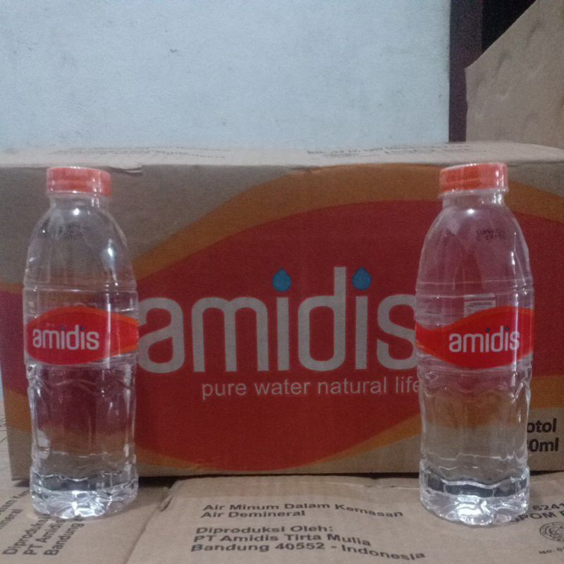 

Air minum mineral Amidis 330ml / mini