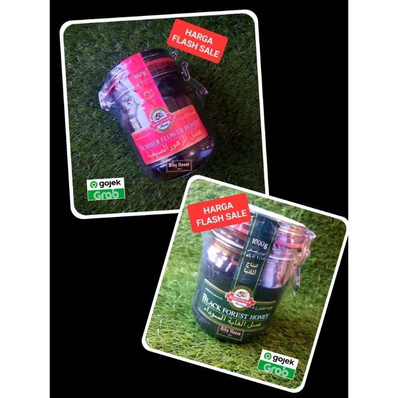 

MADU BIHOPHAR SUN FLOWER HONEY / BLACK FOREST HONEY 1000GR/ 1KG ORIGINAL HARGA PROMO EXP DEKAT
