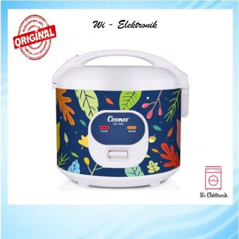 Rice Cooker Cosmos 1.8 Liter CRJ 3306 Rice Cooker Cosmos 1.8Liter CRJ 3306 Magic Com Cosmos 1.8 Lite