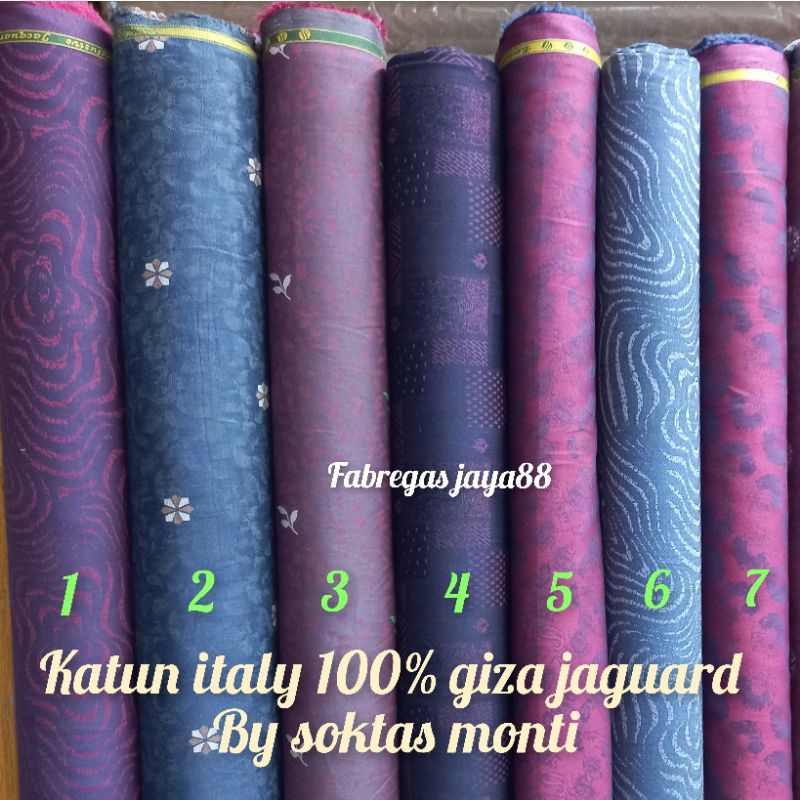 kain katun italy jaguard premium by soktas monti giza cotton