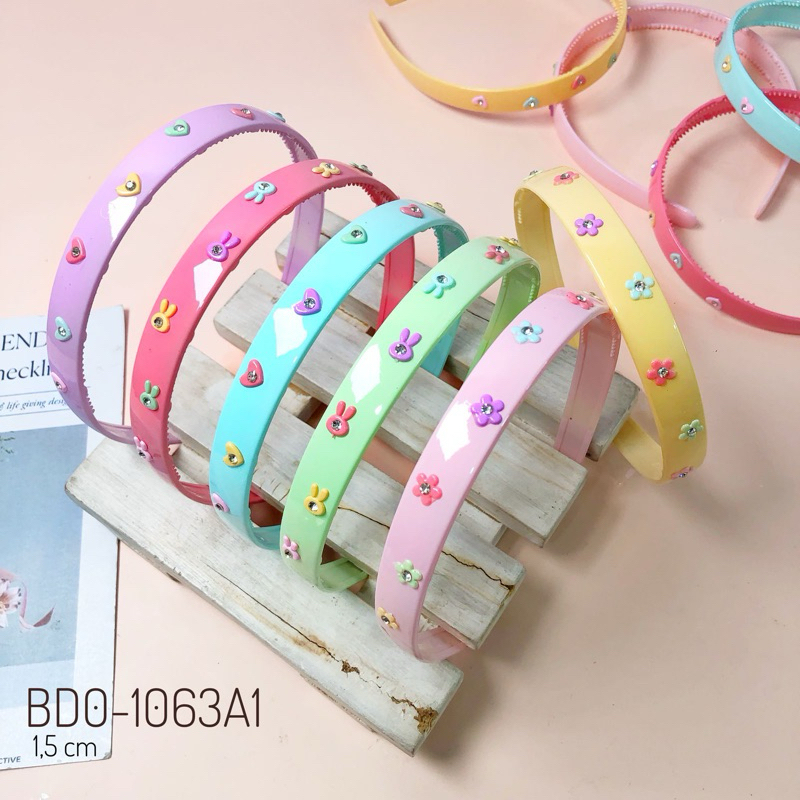 Littlezyan - BANDO ANAK PLASTIK GLOSSY ACC