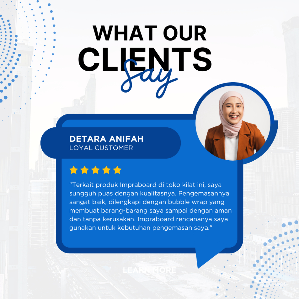 

Ay00! Kilat Impraboard PP Corrugated Infraboard Tebal 4mm Ukuran 150x100cm