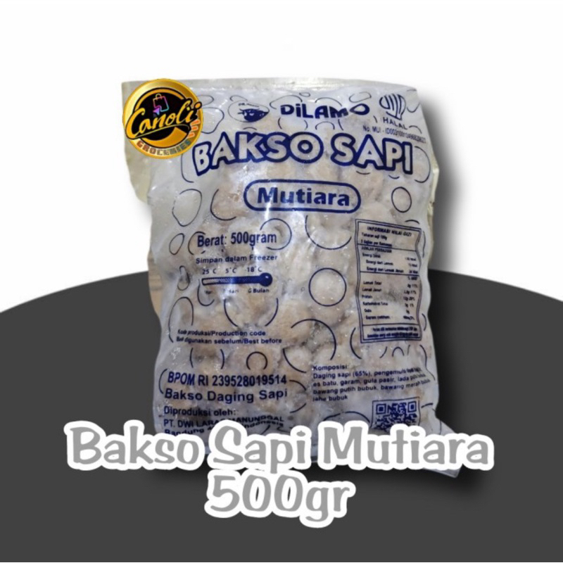 

Dilamo Bakso Sapi 400 gram isi 50 premium