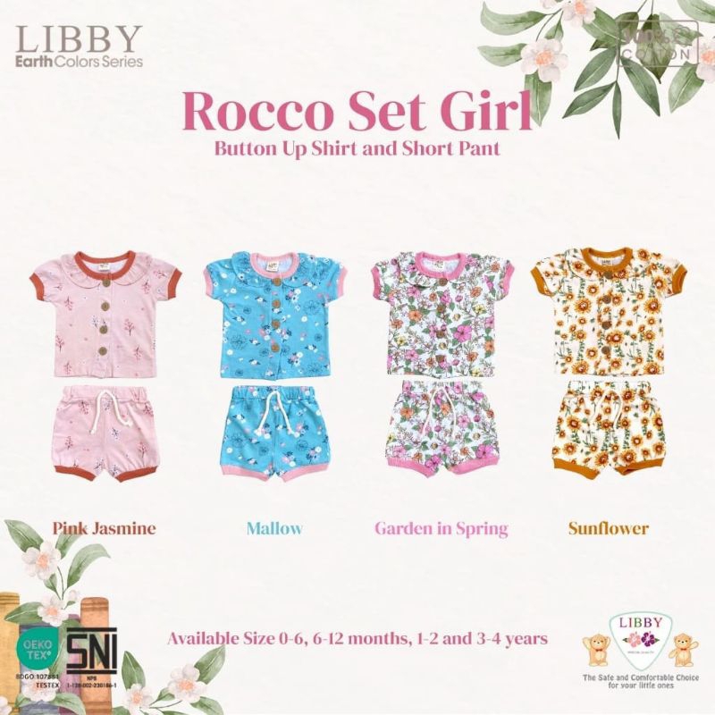 LIBBY ROCCO SET GIRL PENDEK PENDEK