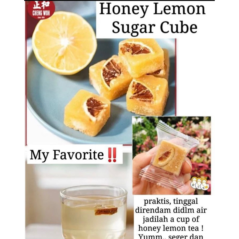 

Honey Lemon Sugar Cube