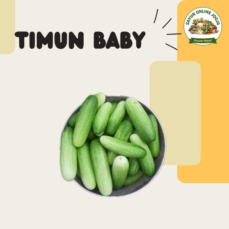 

Timun baby 250gr - PAWON MAMI SAYUR ONLINE JOGJA