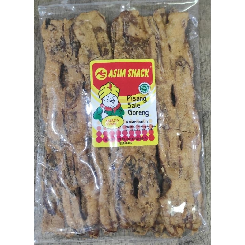 

Asim snack ceman Pisang Sale Goreng 200gr pekanbaru