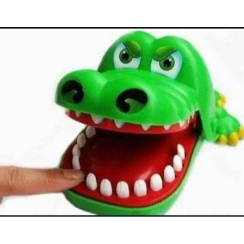 Mainan anak gigitan buaya mainan dentis gigi buaya