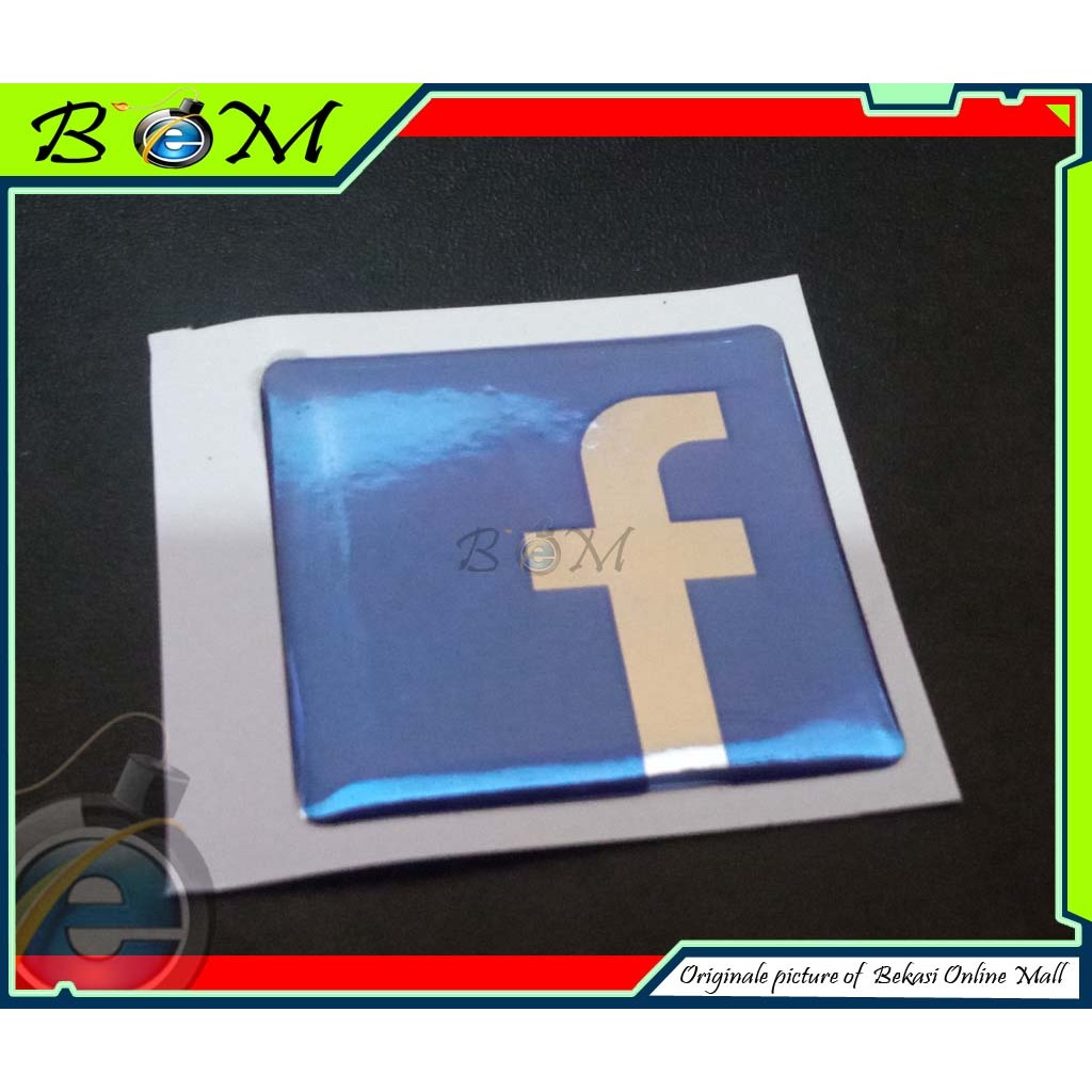 

Sticker stiker Logo timbul aplikasi facebook fesbuk fb