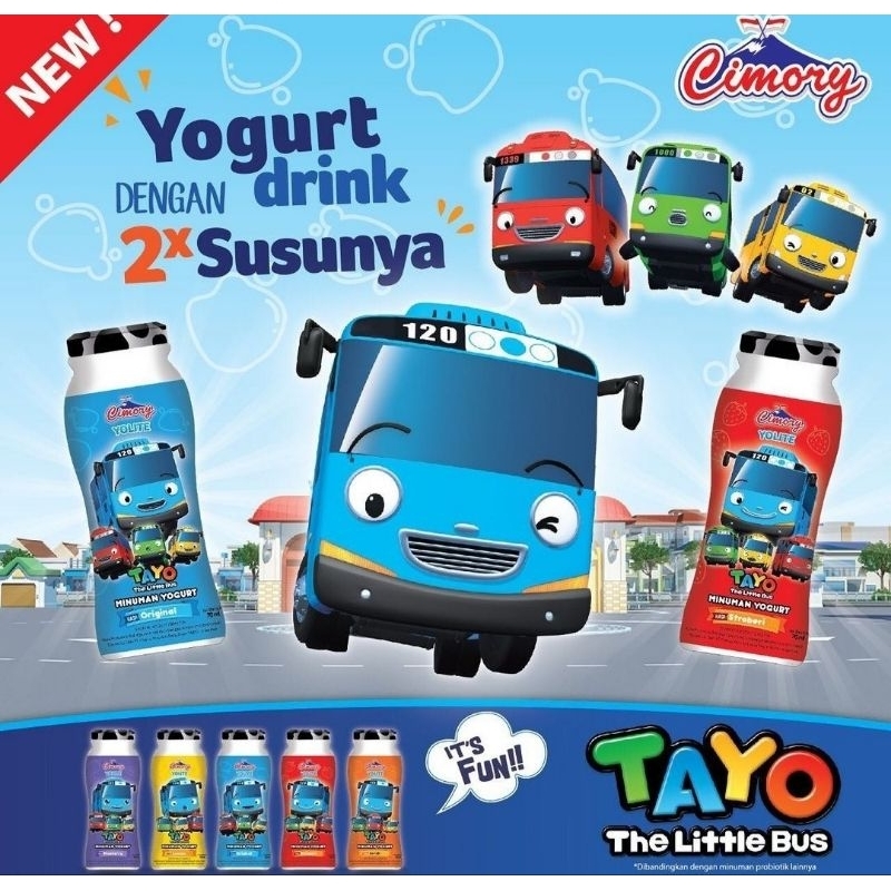 

CIMORY YOGHURT DRINK 65ml x 5 kemasan mini (free packing safety)