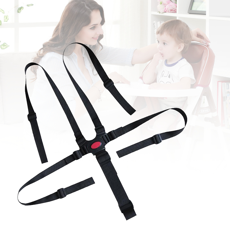 Sabuk Pengaman Stroller Bayi 5 Titik / Seat Belt Baby Chair Stroller Adjustable