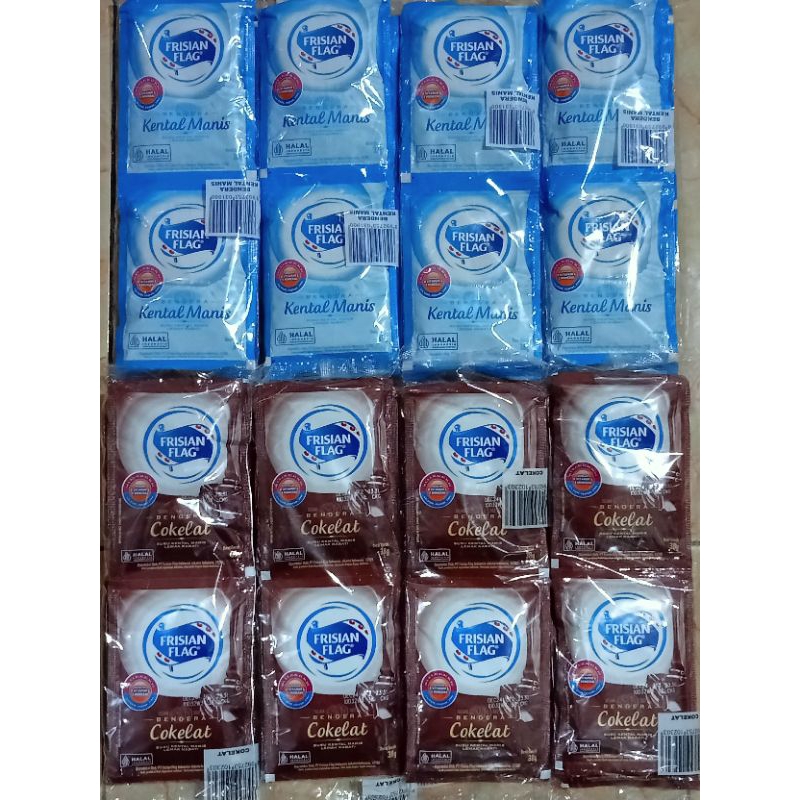 

Frisian flag per sachet & per pak