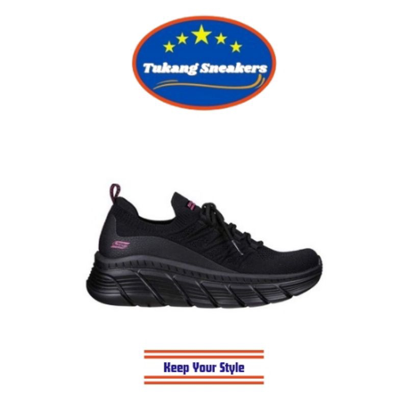 Skechers Bobs B Cute Women's Casual Shoes - Black SKE117384BBK