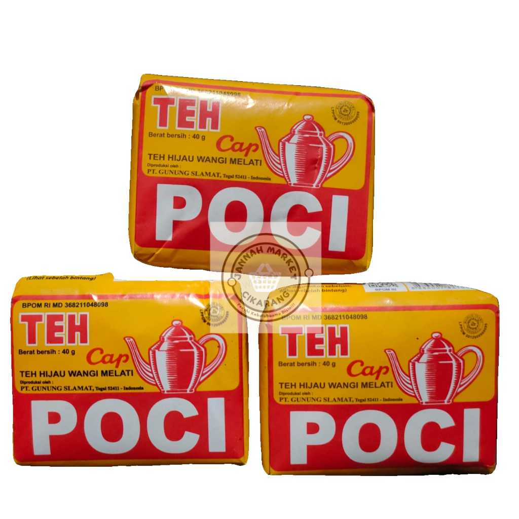 

Teh tubruk cap poci kuning 40gr