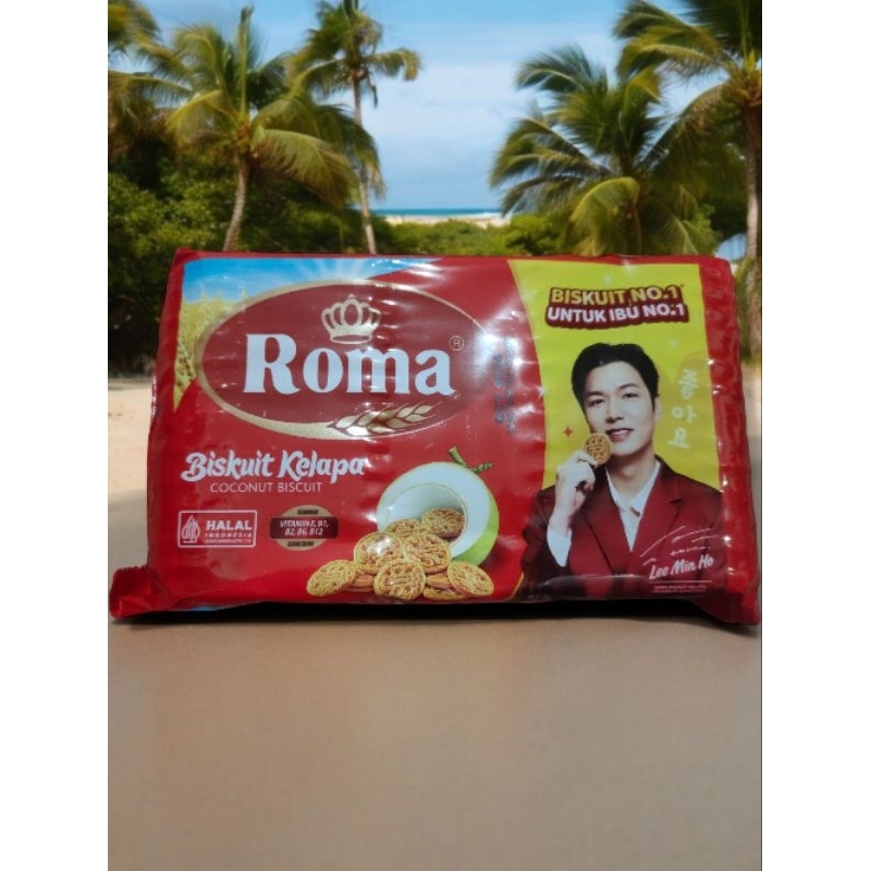 

Roma Biskuit Kelapa Family Pack Lee min Ho -netto 300gram