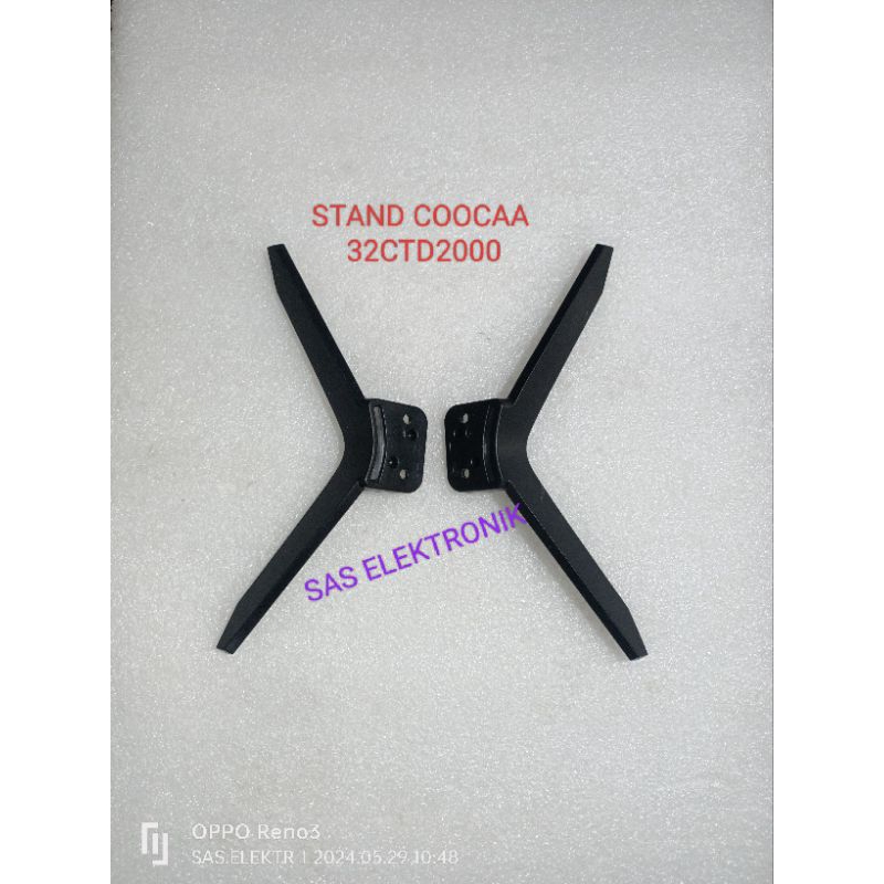 STAND BRACKET KAKI PEDESTAL DUDUKAN TV LED COOCAA 32 INCH 32CDT2000