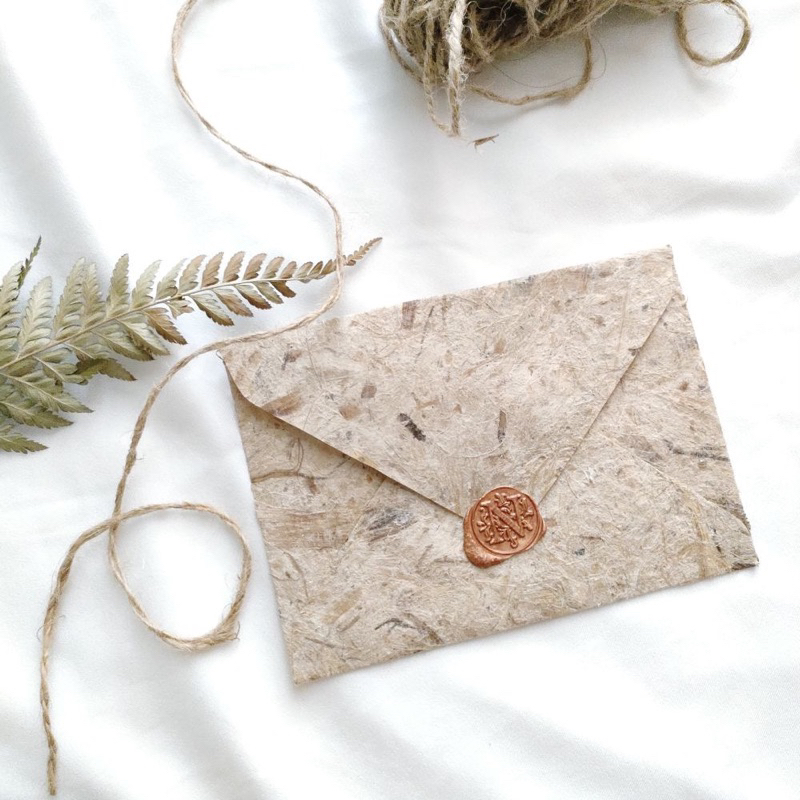 

Amplop daur ulang handmade