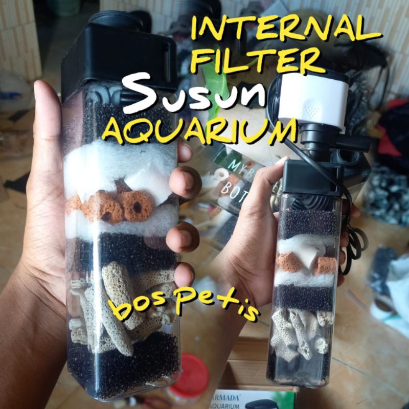 Internal Filter Aquarium Pompa Celup ph 1200