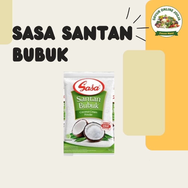 

Sasa santan bubuk 20Gr - PAWON MAMI SAYUR ONLINE JOGJA