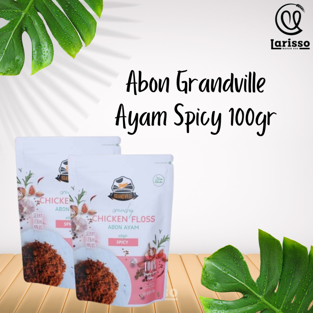 

GRANDVILLE ABON AYAM SPICY 100GR