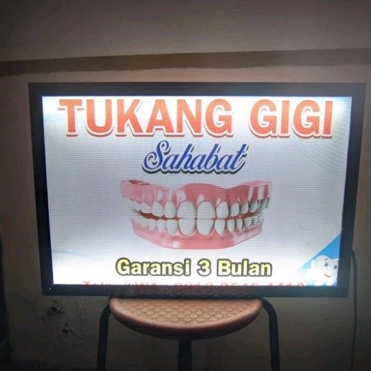 neon box murah (bahan backlite)