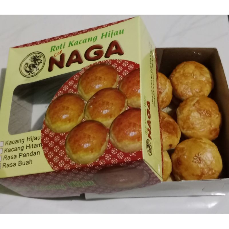 

ROTI KACANG CAP NAGA - ISI 18 pcs