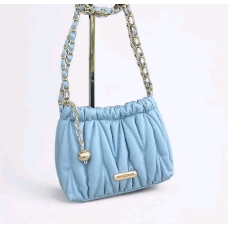 Terbaru tas selempang wanita bordir scarlett miu sling bag (by najwa)