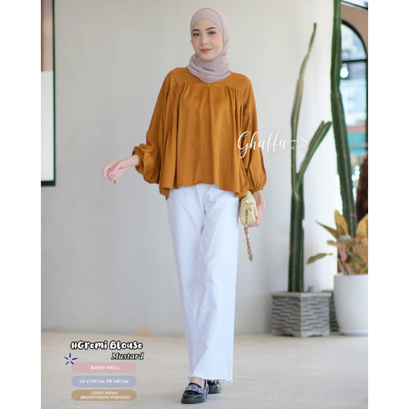 GREMI BLOUSE by Ghaffa