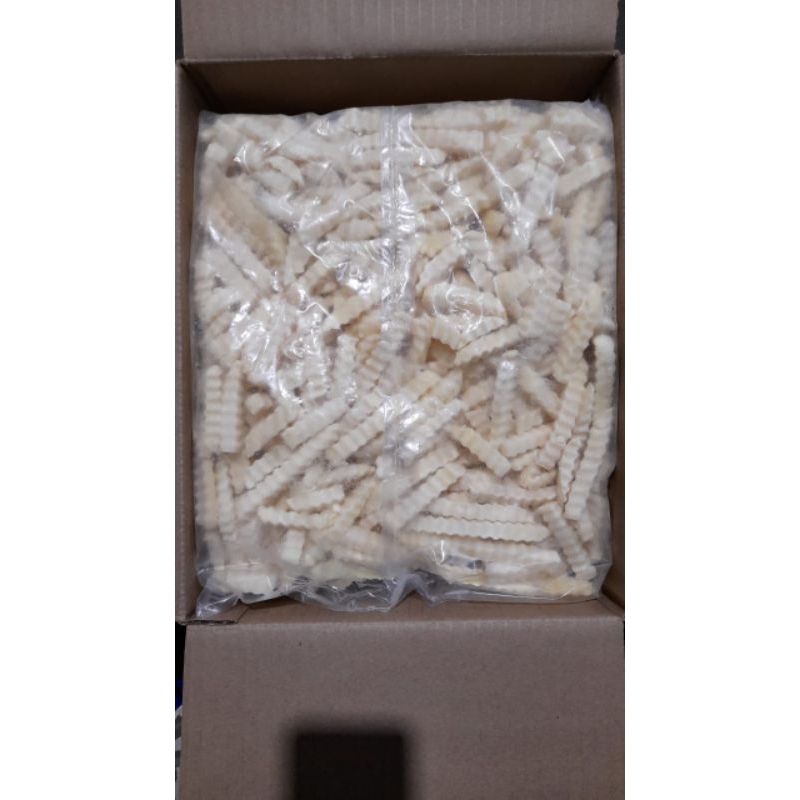 

kentang crinkle cut 2kg