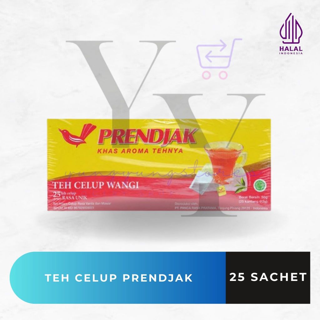 

[KECIL] Prendjak Teh Celup Hitam Wangi 25 Sachet