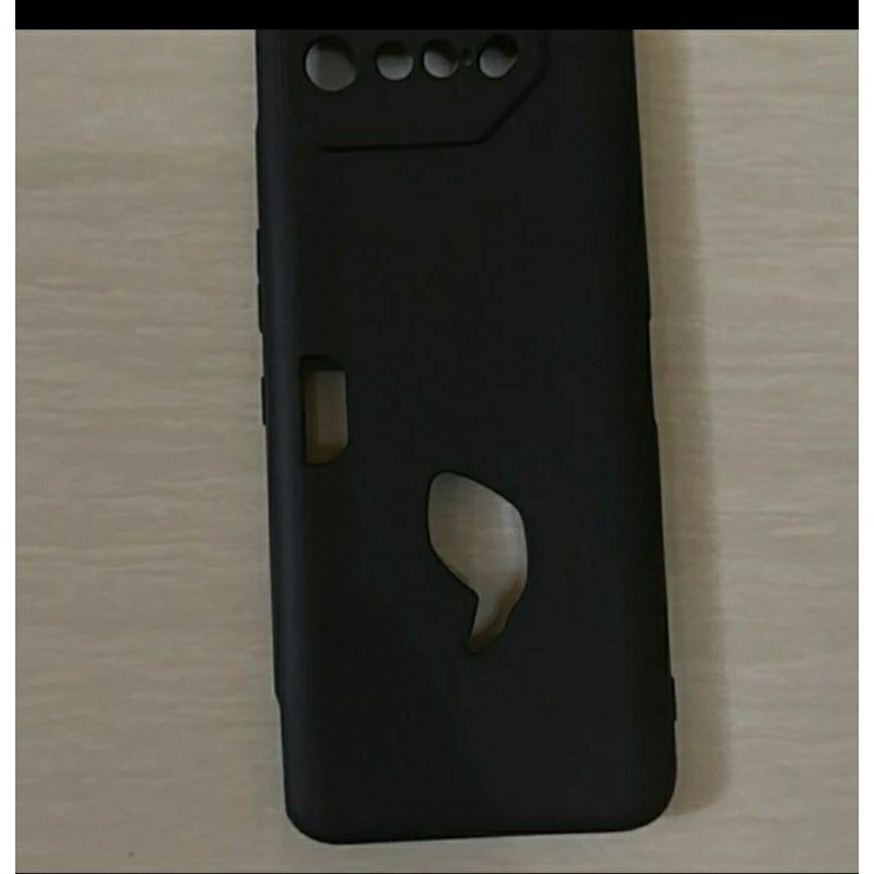 Case Asus Rog Phone 6/7 Softcase Premium Black Casing Hp Sillikon Hitam