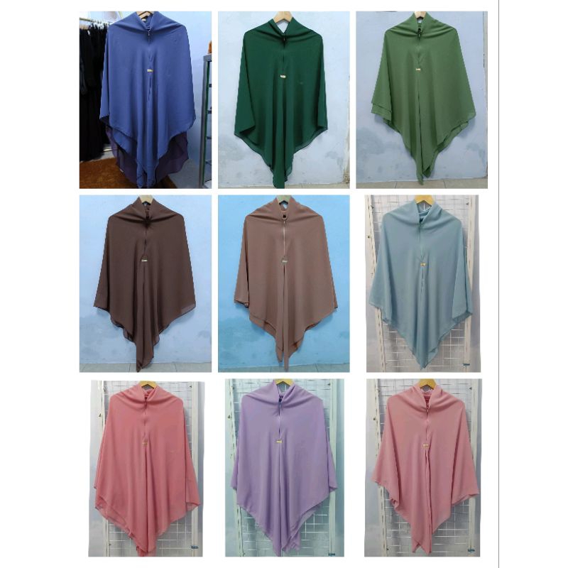 KHIMAR RESLETING CERUTY BABYDOLL SEGI EMPAT FREE TUTUP CADAR