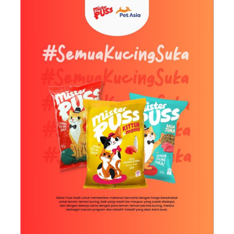 

mister pus salmon merah tuna hijau 500gr