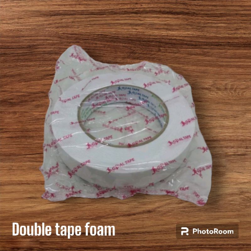 

Double tape foam 1 inch lebar 2 cm