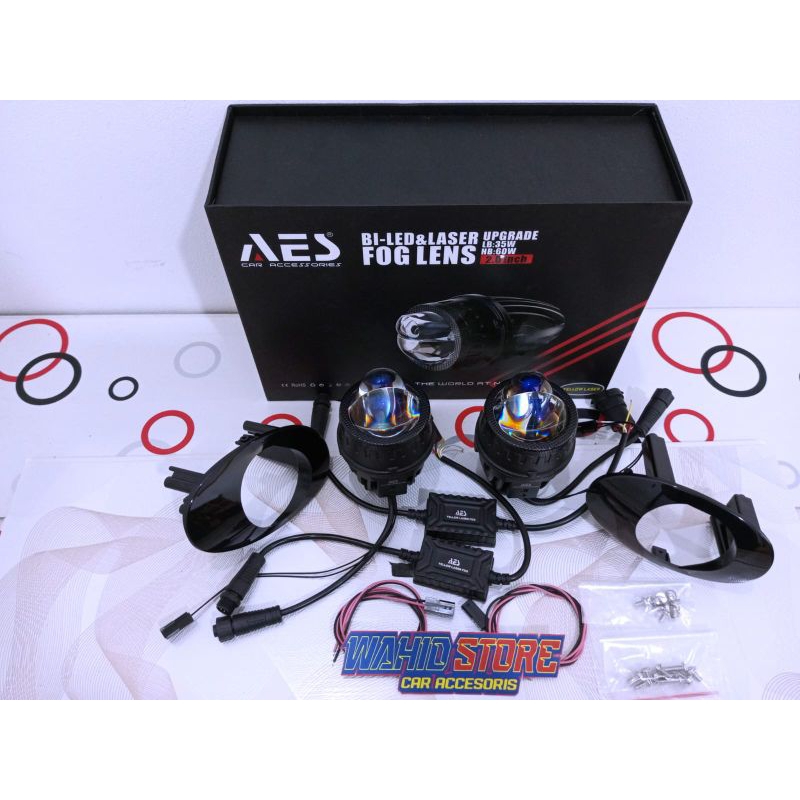 PROJECTOR BILED FOGLAMP MINI 2INCH LASER DAN NON LASER