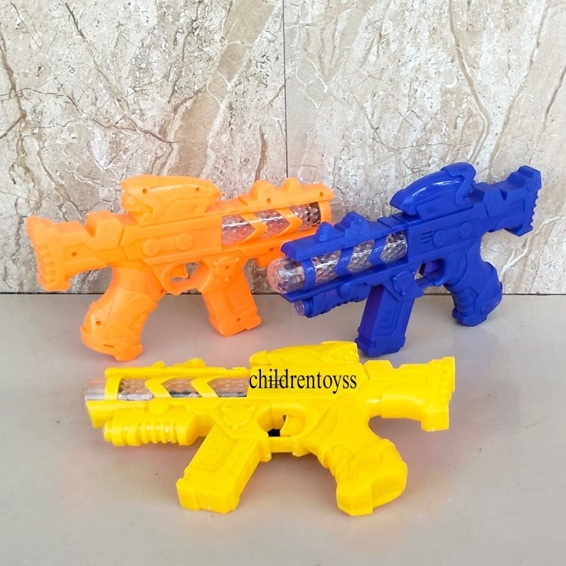 Mainan Tembak Baterai Lampu Bersuara / Mainan Tembak Tembakan Baterai HKR