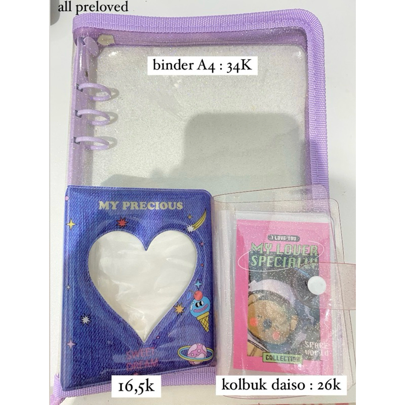 

BINDER & COLLECT BOOK PRELOVED