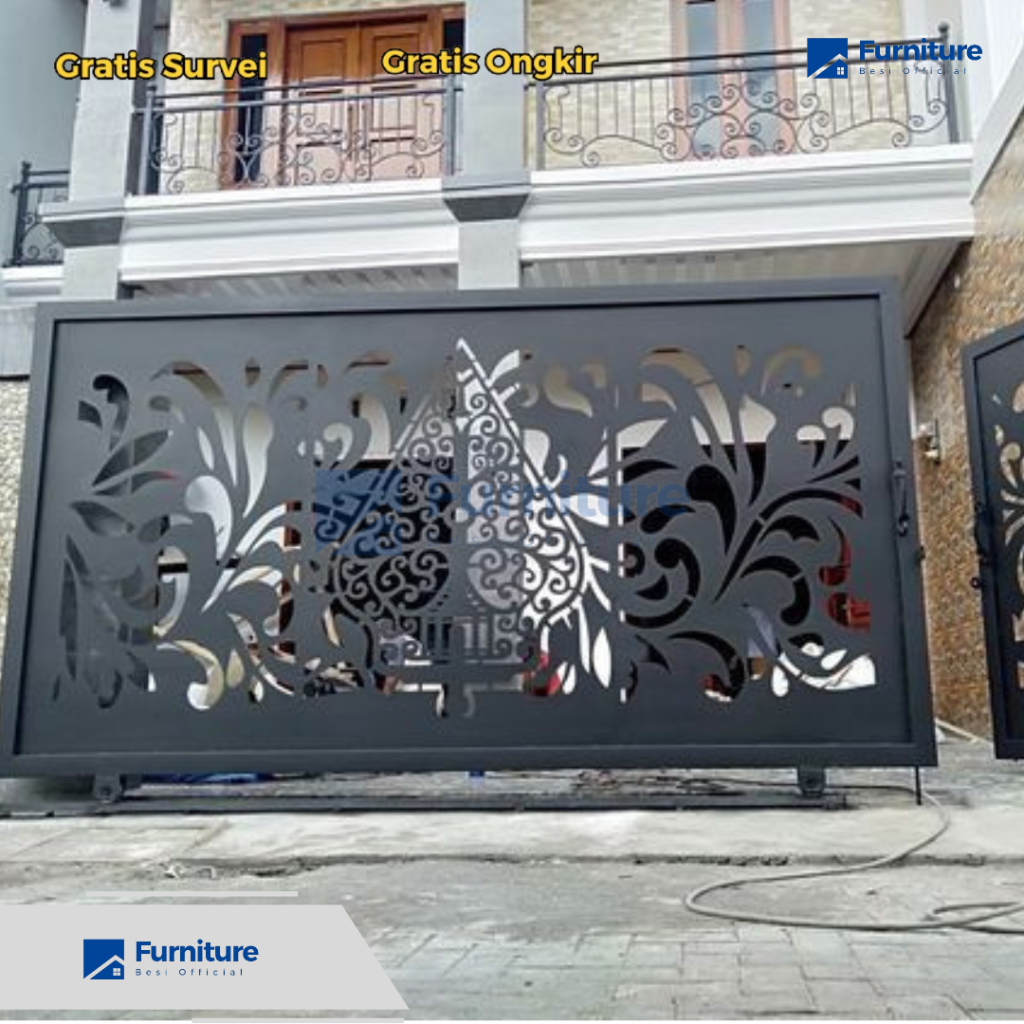 Pagar rumah / Pagar plat cutting / Pagar laser
