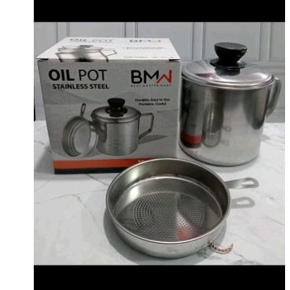 Oil pot stainless steel 1200ml