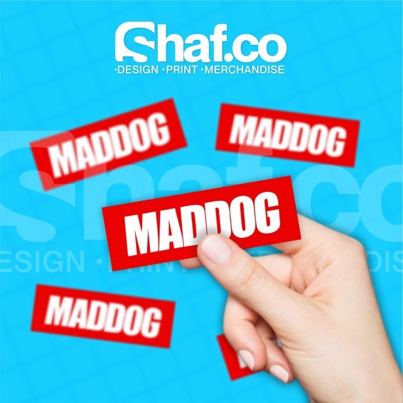 

STICKER MADDOG KEREN