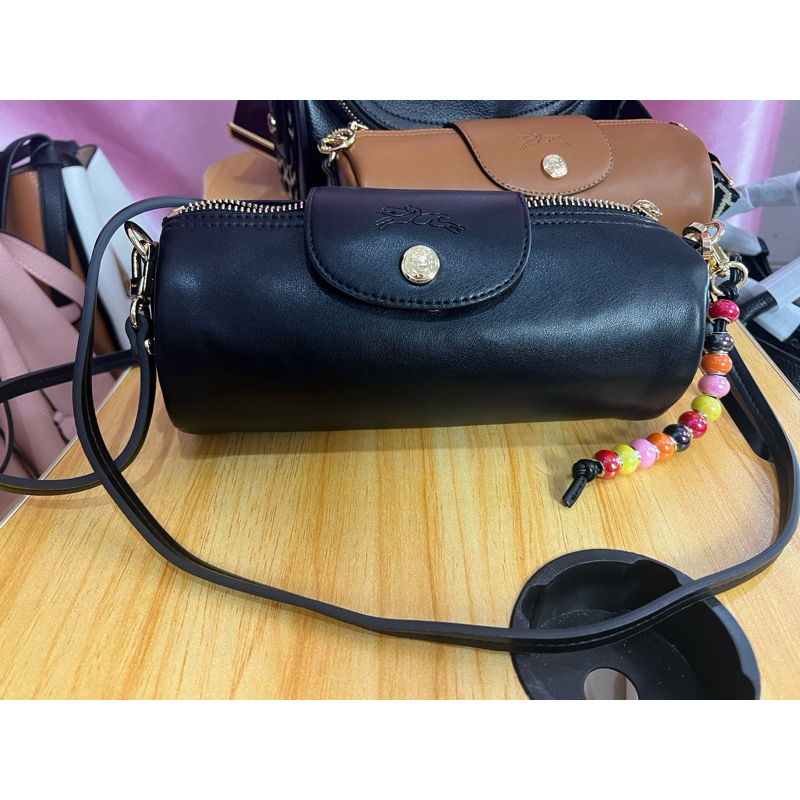 (NEW) LC CUIR TABUNG MIRROR (full kulit ASLI) (bisa CO pk shopee video)