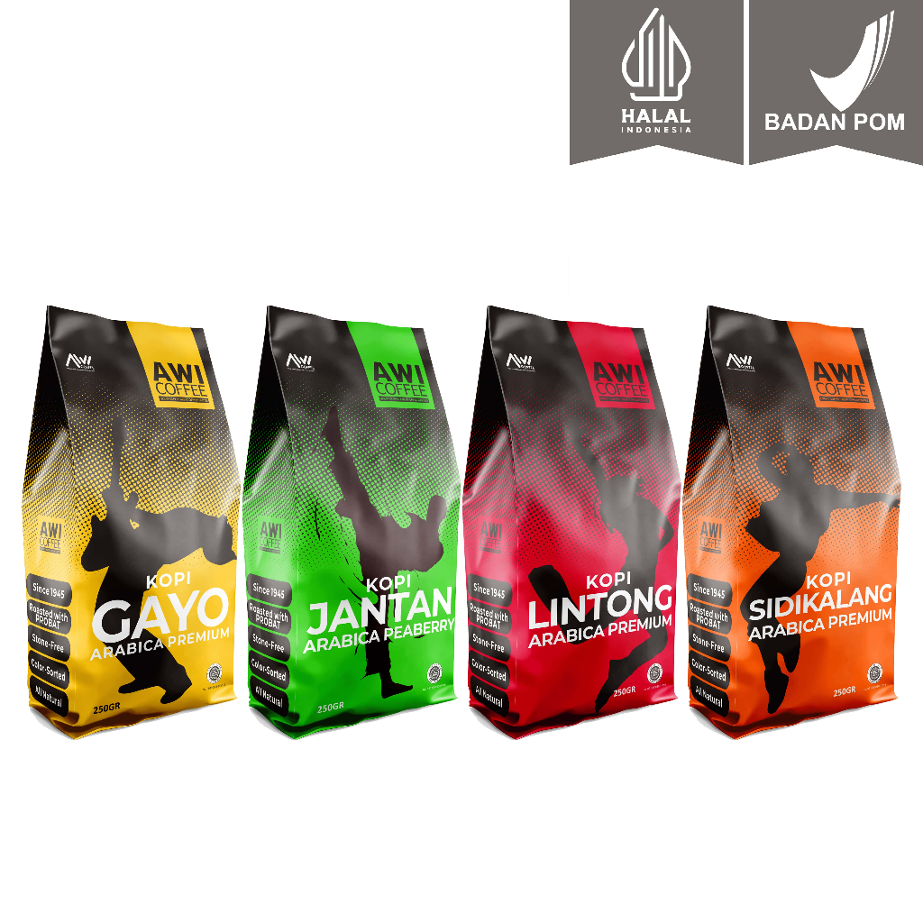 

Awi Coffee Premium Series 4X250Gr