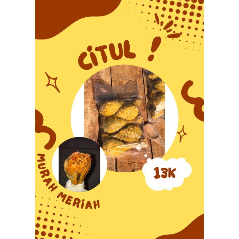 

CITUL (ACI TULANG ISI AYAM SUWIR)