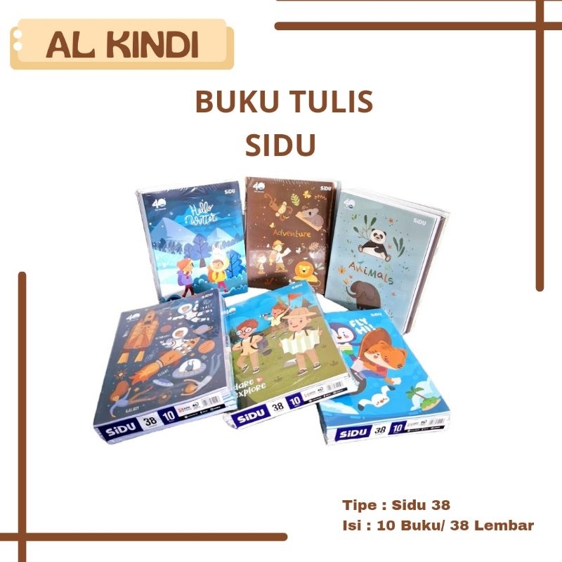 

SIDU - Buku Tulis Sidu 38 Termurah - PACK