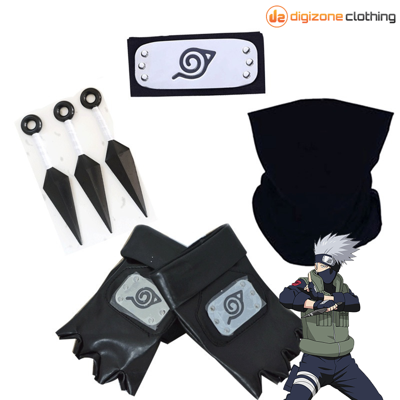 Set Aksesoris Cosplay Kakashi Hatake