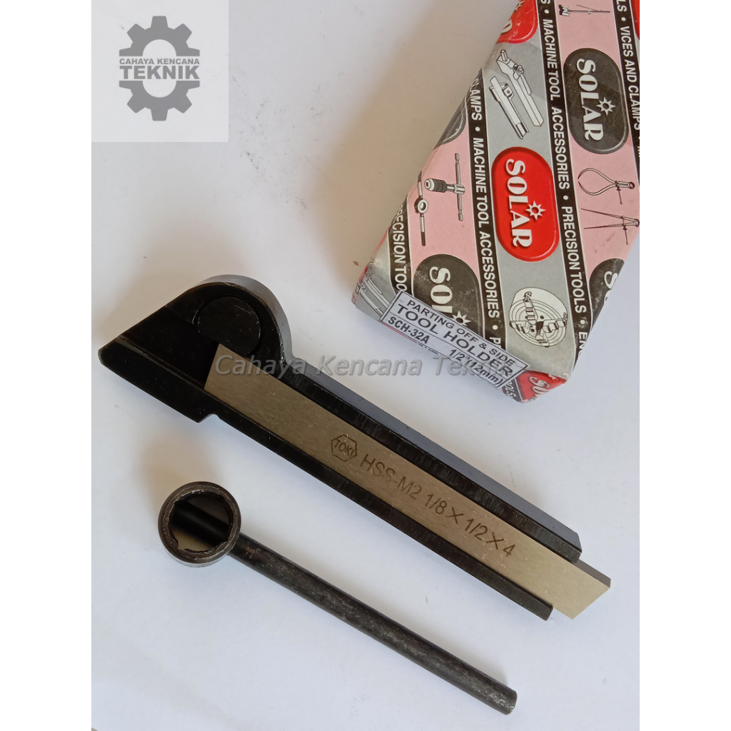 SCH-32A 1/2// SCH-32B 5/8 Tool Holder Pisau HSS Toolbit Pahat Bubut HSS