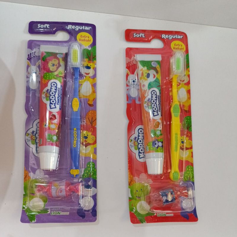 sikat gigi anak odol kodomo extra hadiah