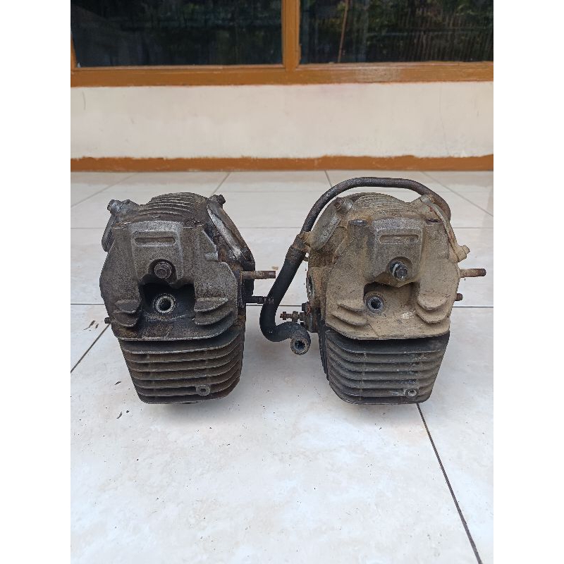 HEAD DAN BORING SUPRA X125 / KARISMA / KIRANA KOSONGAN ORIGINAL COPOTAN