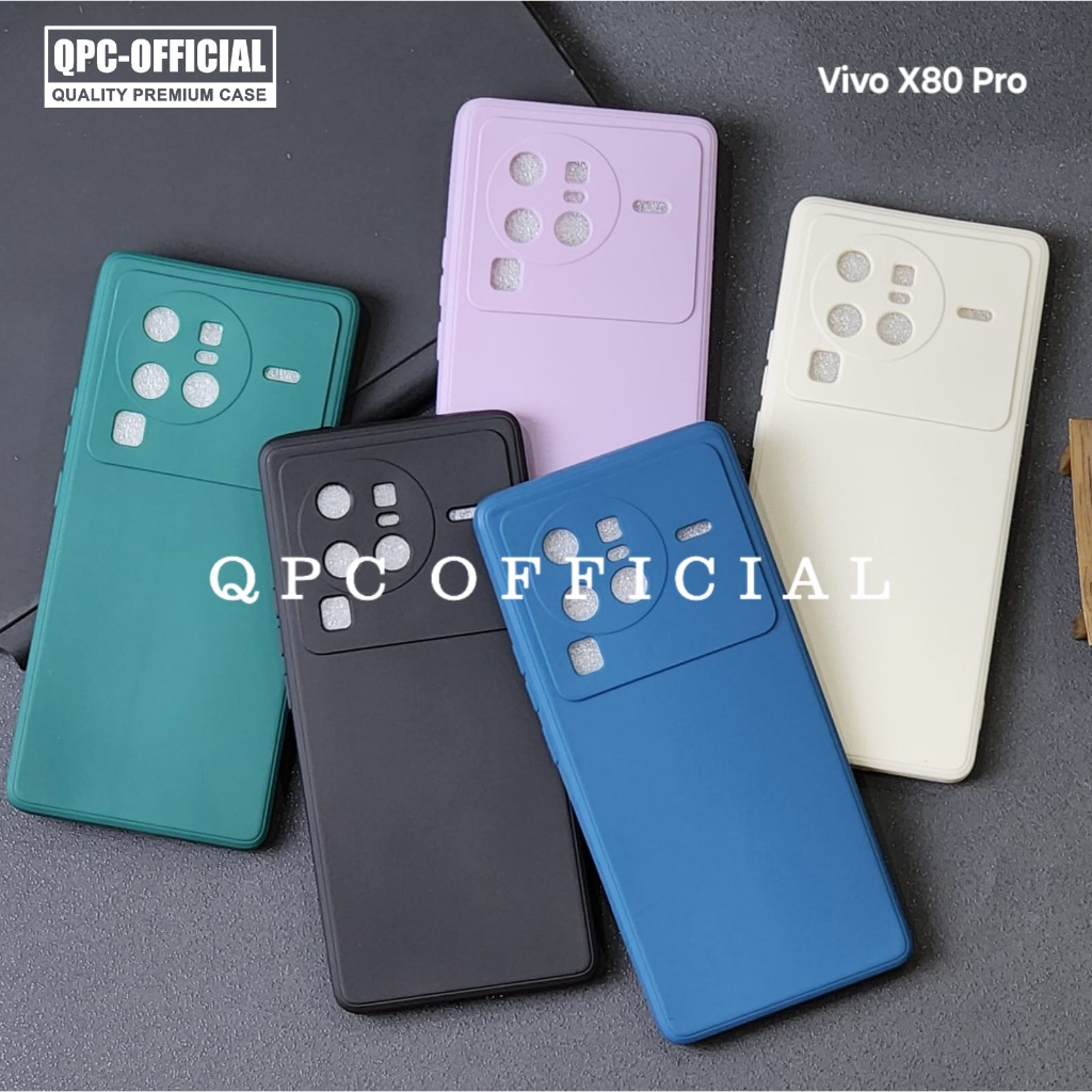 Vivo X70 Pro Vivo X80 Vivo X80 Pro Softcase Macaron Square / Case Square Edge Case Vivo X70 Pro Vivo