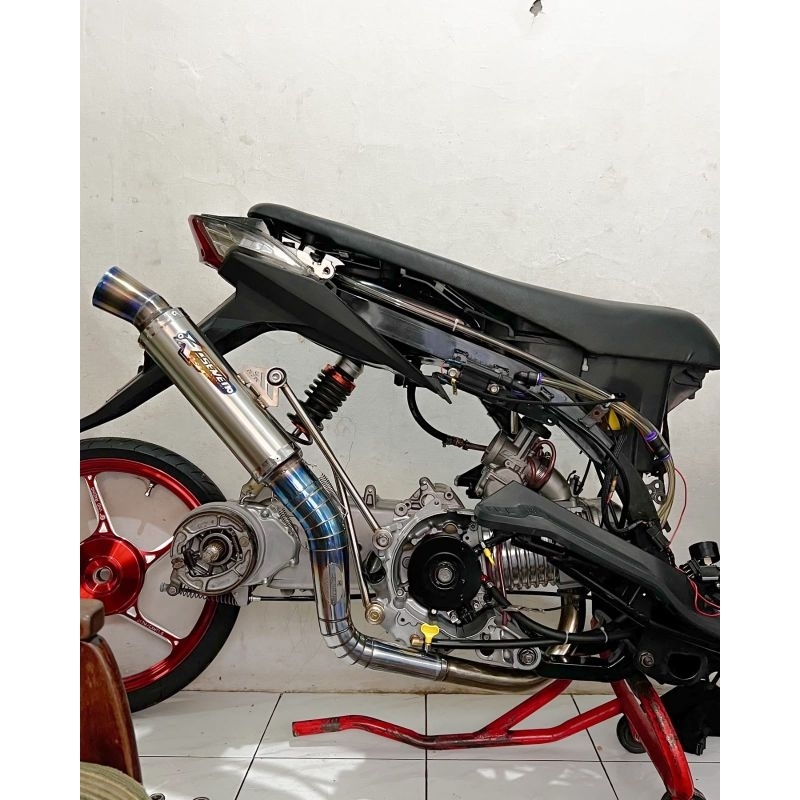 FULSET KENALPOT TYPE RIK GARAGE ORIGINAL R_SEVEN RACING